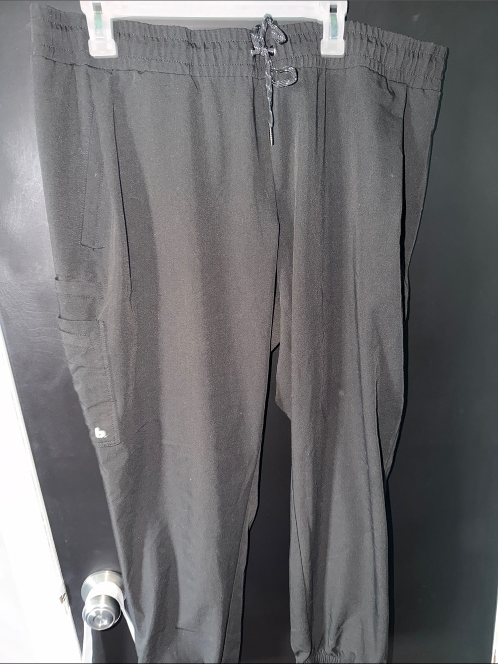 Black Drawstring scrubs - Unbranded